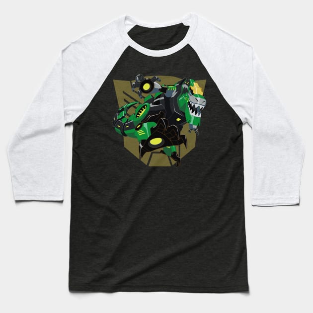 Leader of the dinobots Baseball T-Shirt by WorldDinosaurs